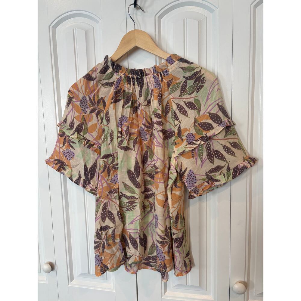 Nanette Floral Blouse Size Small